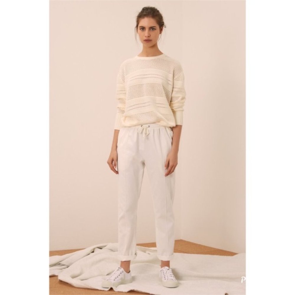 The Fifth Label Knit Sweater Cream Small 4